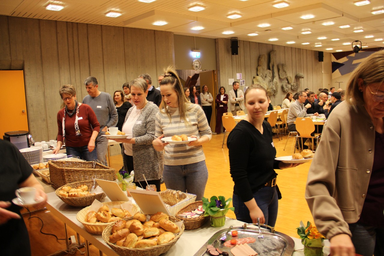 Reichhaltiges Buffet am Berufsbildner-Zmorgä