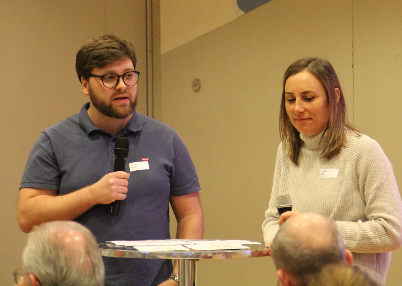 Die Prorektoren Grundbildung stellten sich den Fragen des Rektors.