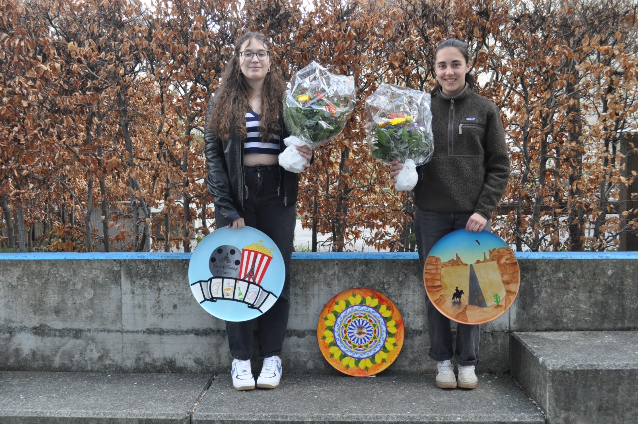 2. Lehrjahr: Gina, Alexandra (nicht anwesend), Mirja